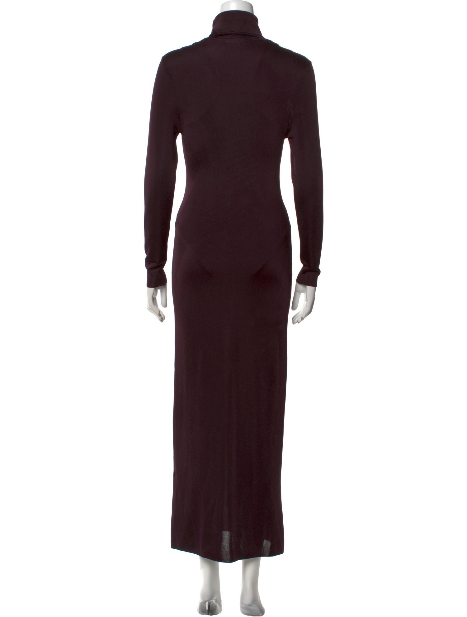 Veronica de Piante Turtleneck Long Dress